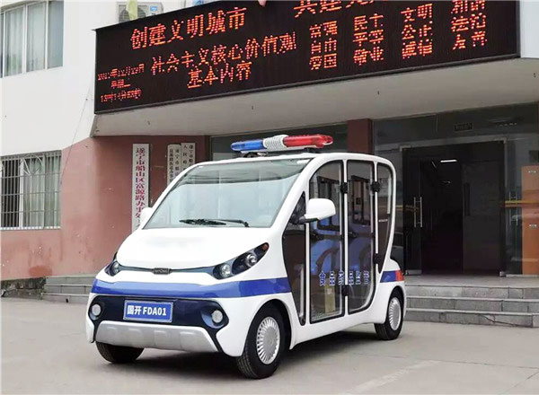 逐寧-5座帶斗電動(dòng)巡邏車